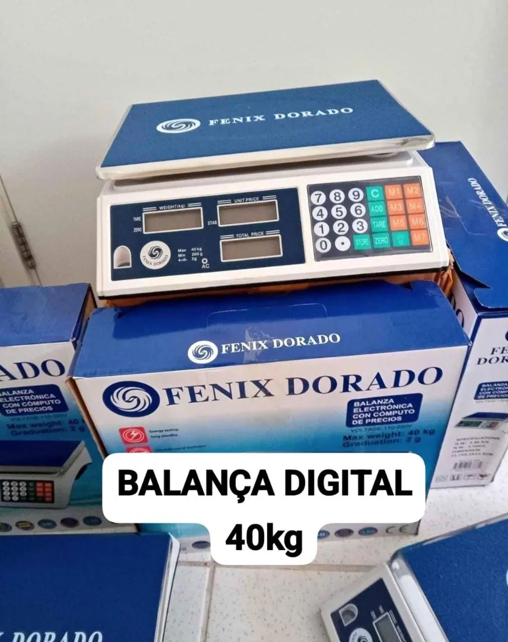 Balança Digital Eletrônica Nova de 40Kilo
