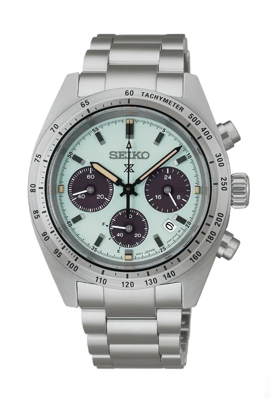 Relógio Seiko Prospex Speedtimer Cronógrafo verde novo - Foto 2
