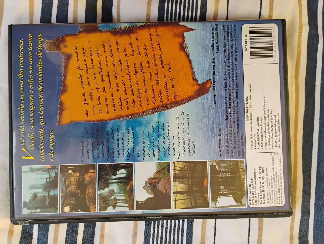 Myst Masterpiece Edition jogo original para PC computador  - Foto 2