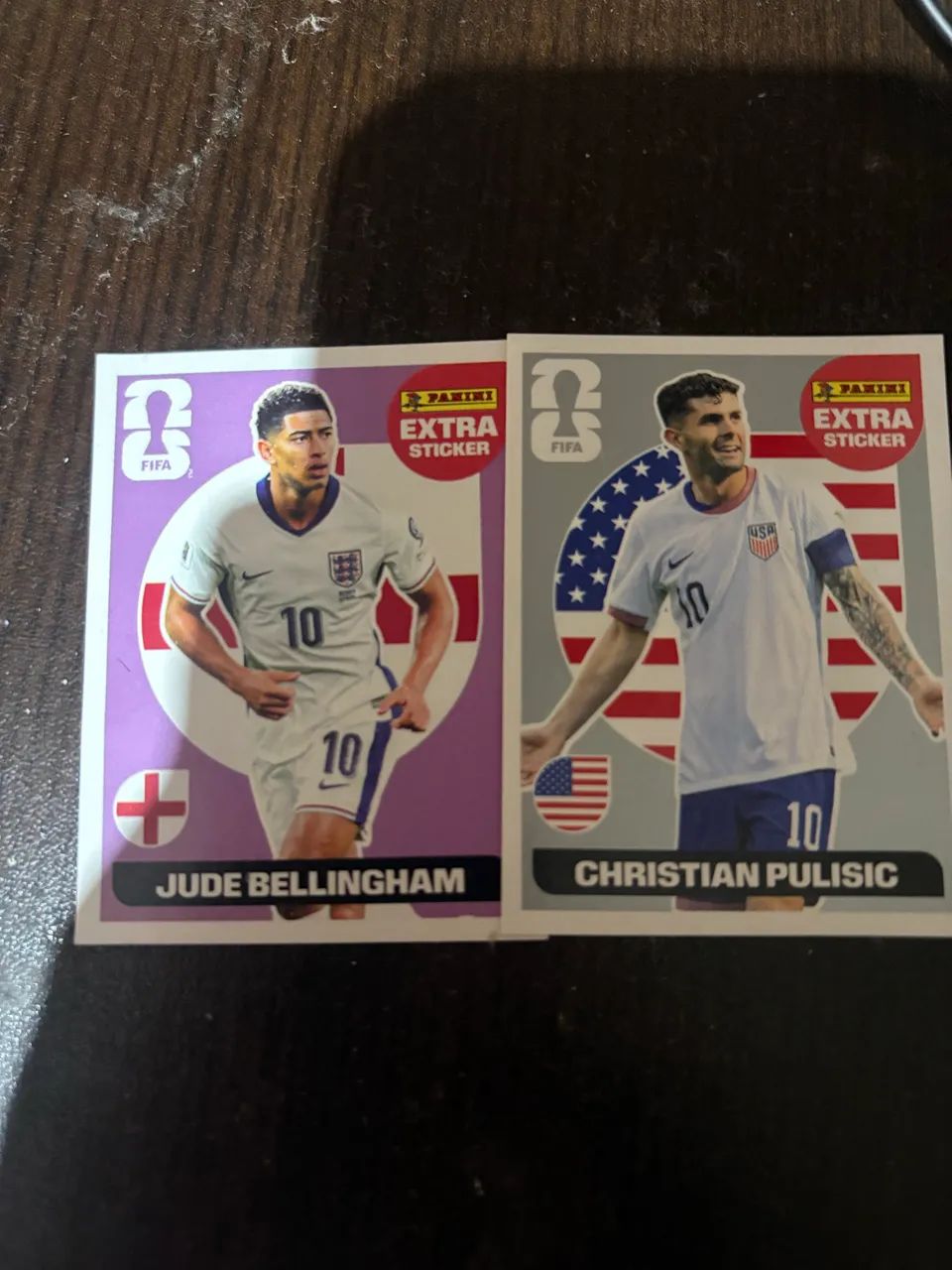 Figurinha Jude Bellingham e Christian Pulisic extra Sticker  - Foto 3