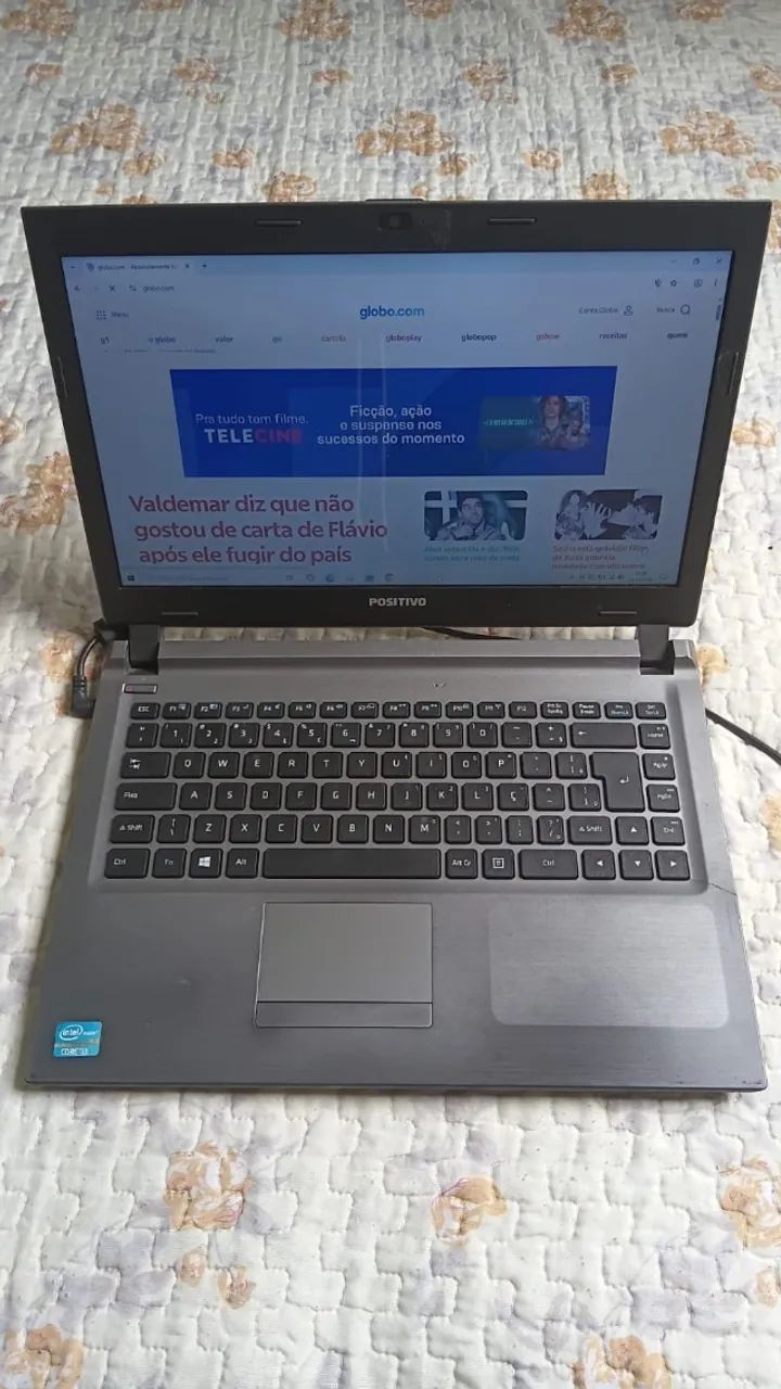 Notebook Intel i3 Positivo S6040 - SSD 120Gb