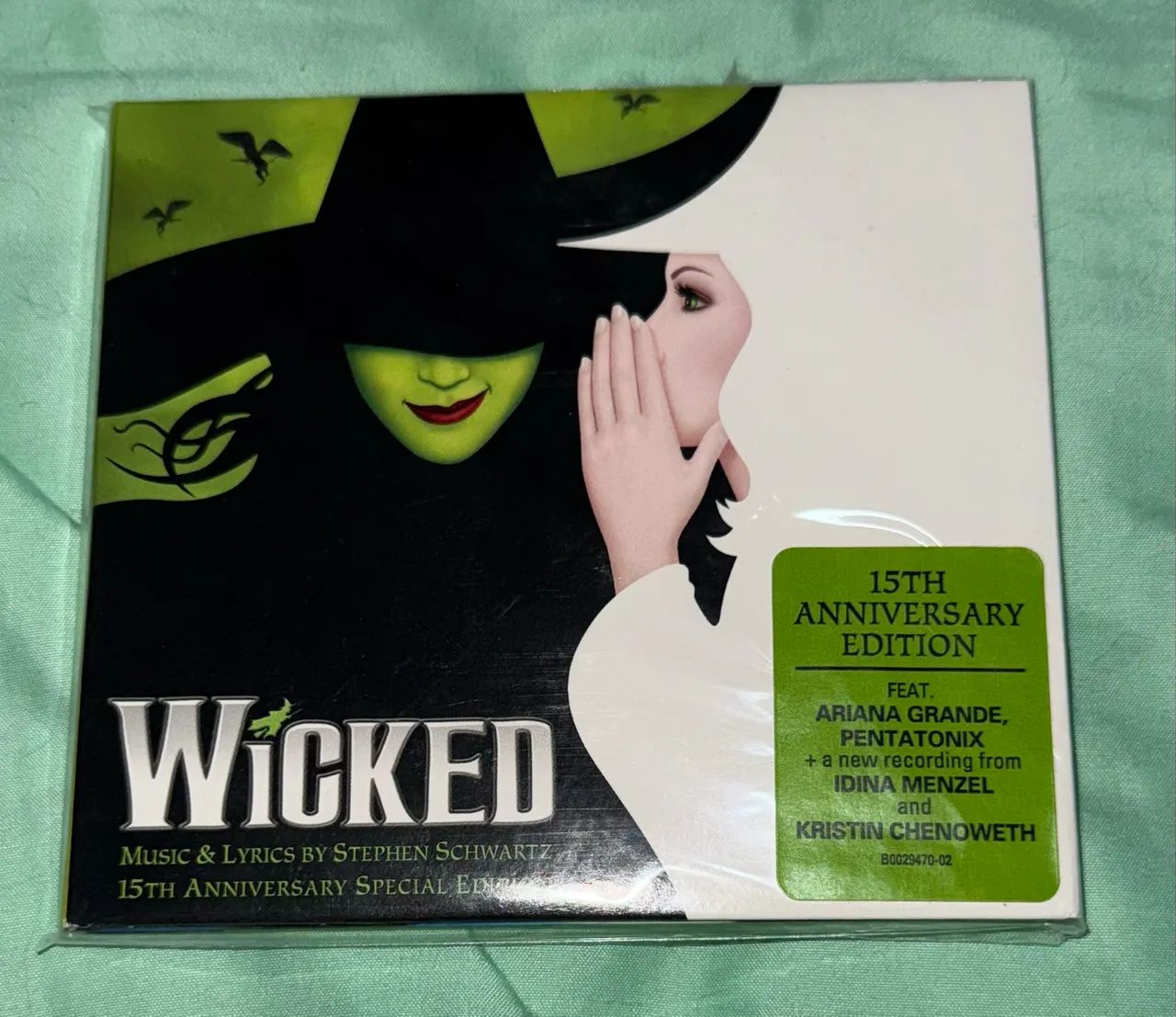 Cd Duplo Wicked Original Broadway- faixa com Ariana Grande - Original