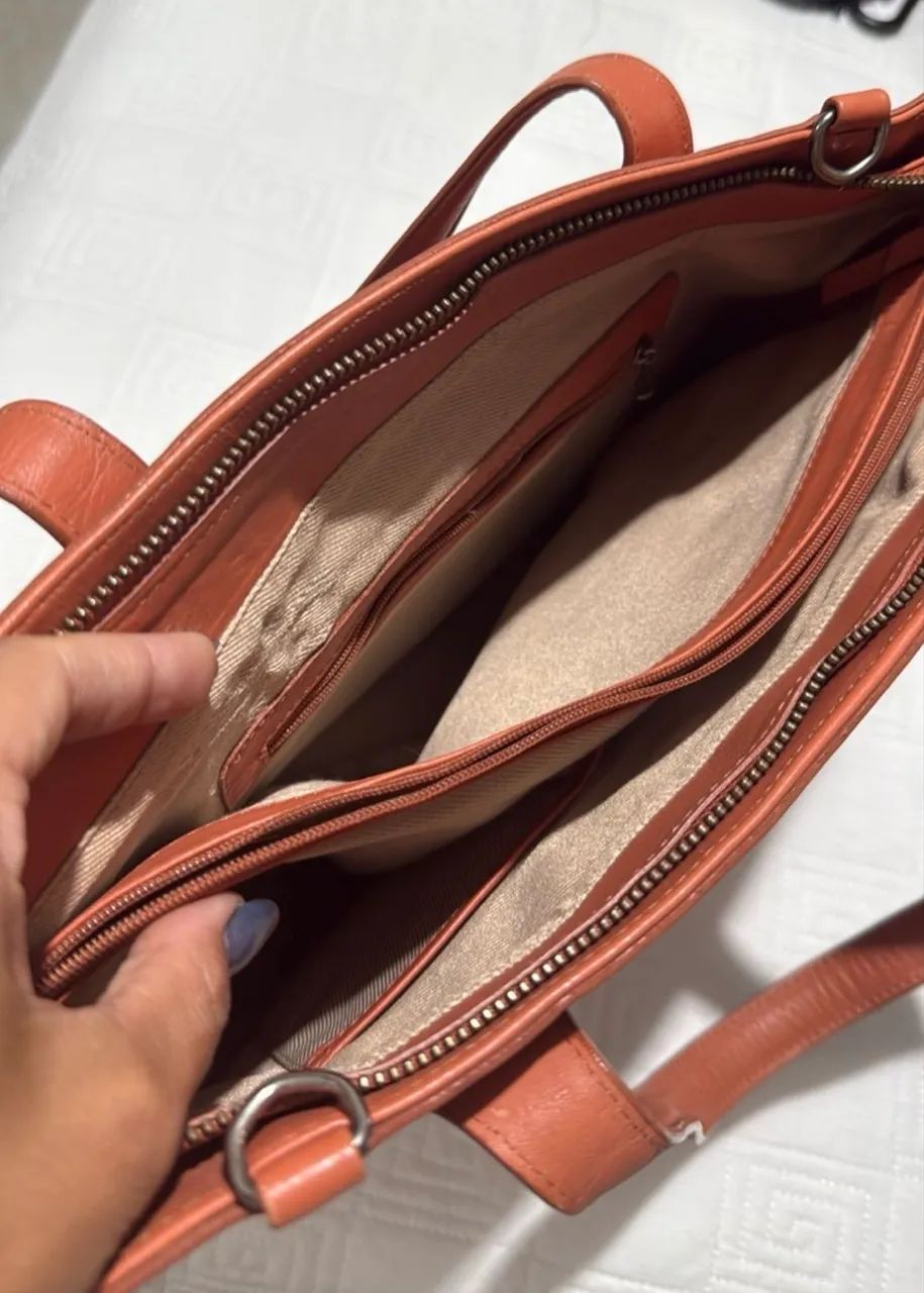 Bolsa em couro legítimo - Foto 3