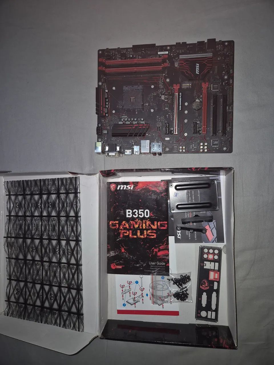 Placa-mãe MSI B350 Gaming Plus - AM4 - Foto 2