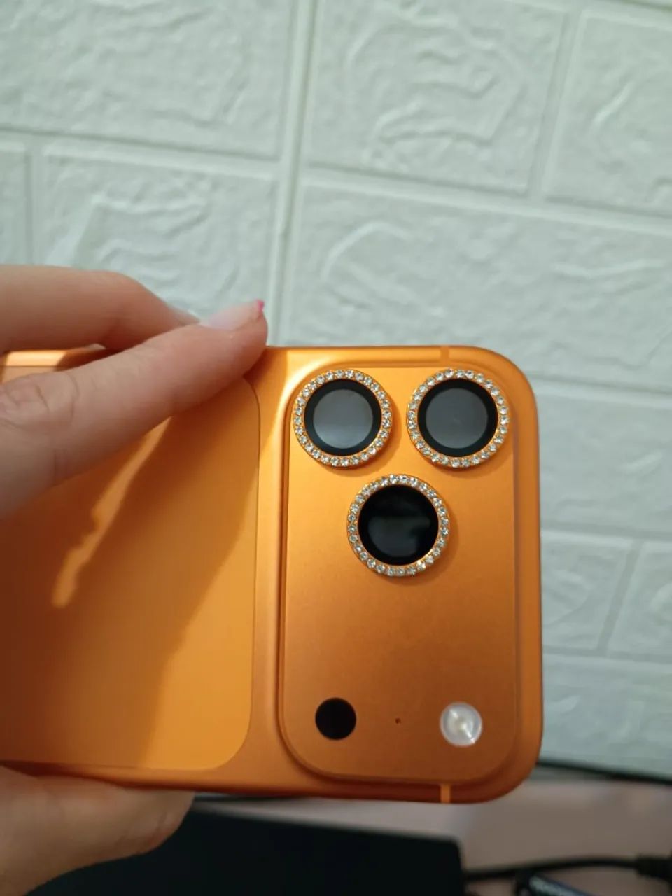 iPhone 15 Pro Max Laranja - 256GB - Bateria 100% (4 meses de uso