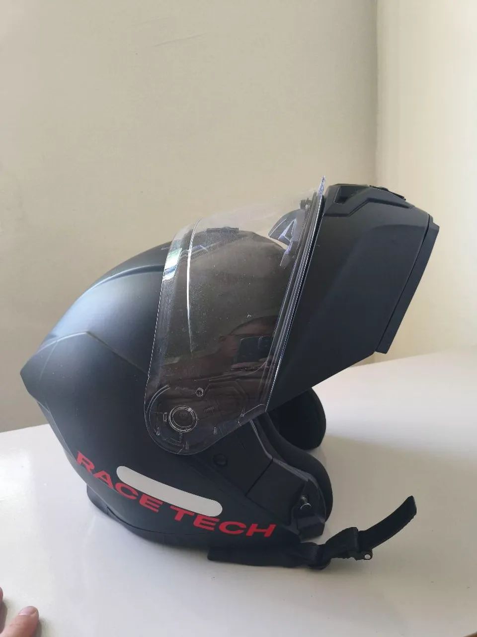 Capacete Race Tech articulado - Foto 4