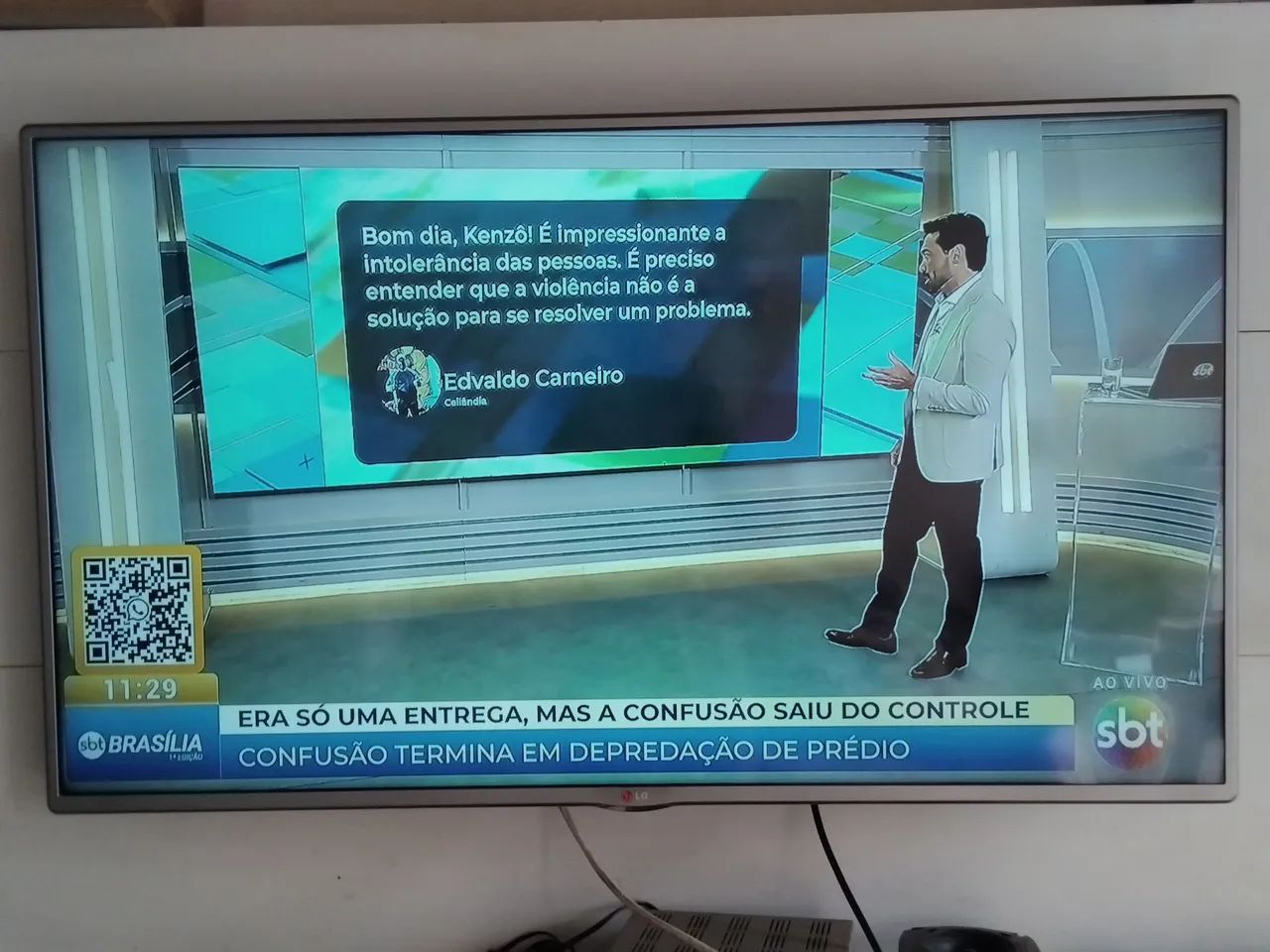 tv lg 47 polegadas não é smartv  - Foto 4
