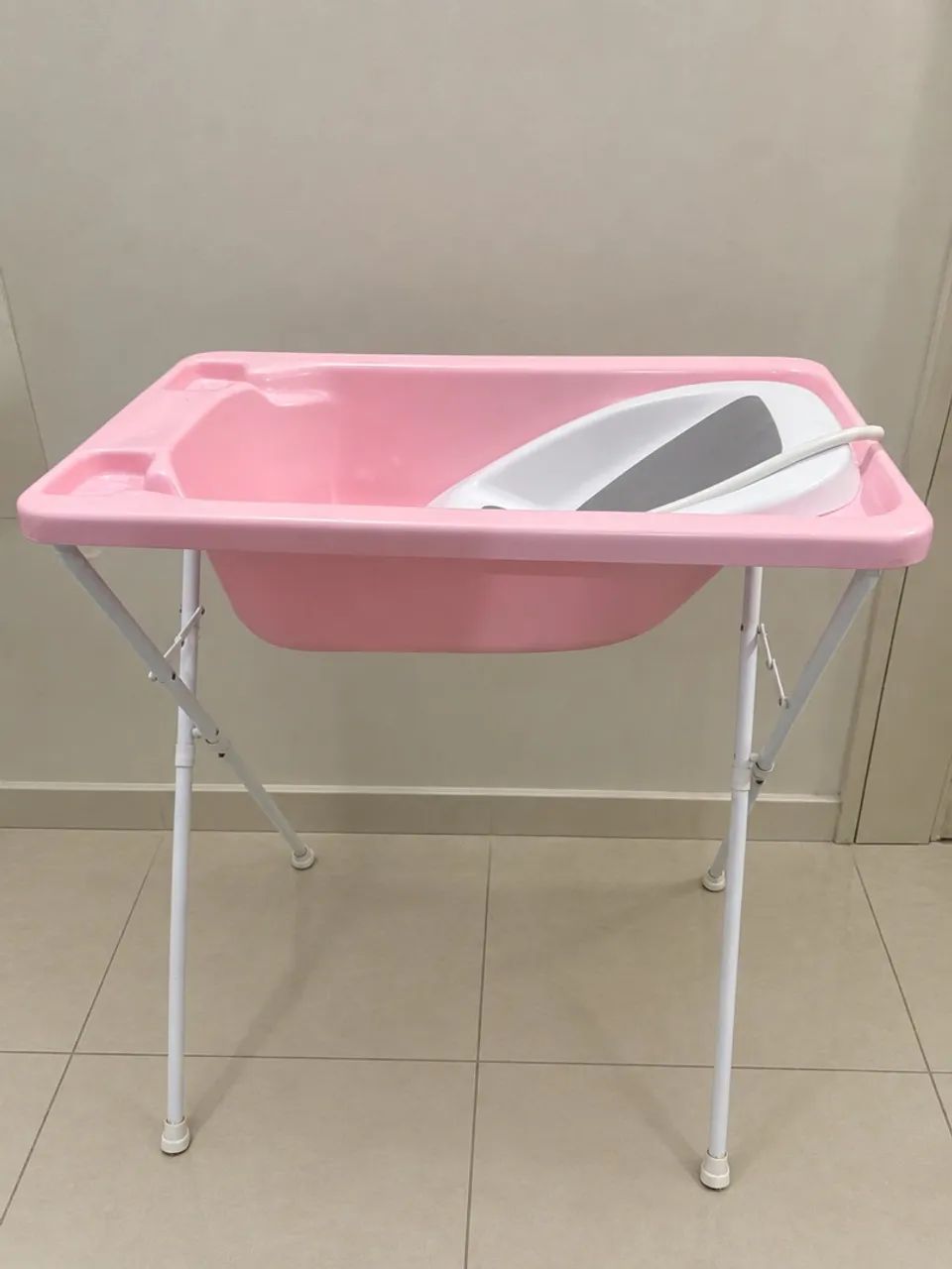 Banheira com suporte e assento Galzerano 