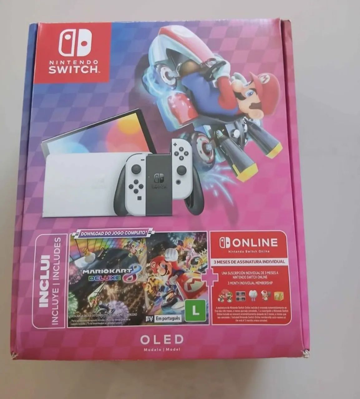 Nintendo Switch Oled com nota fiscal - Foto 3