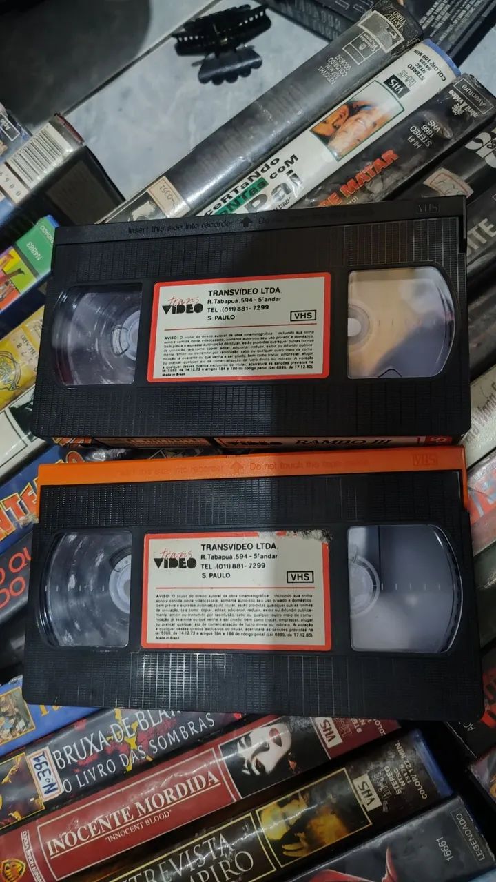 VHS RAMBO 2 e  3 legendado  - Foto 2