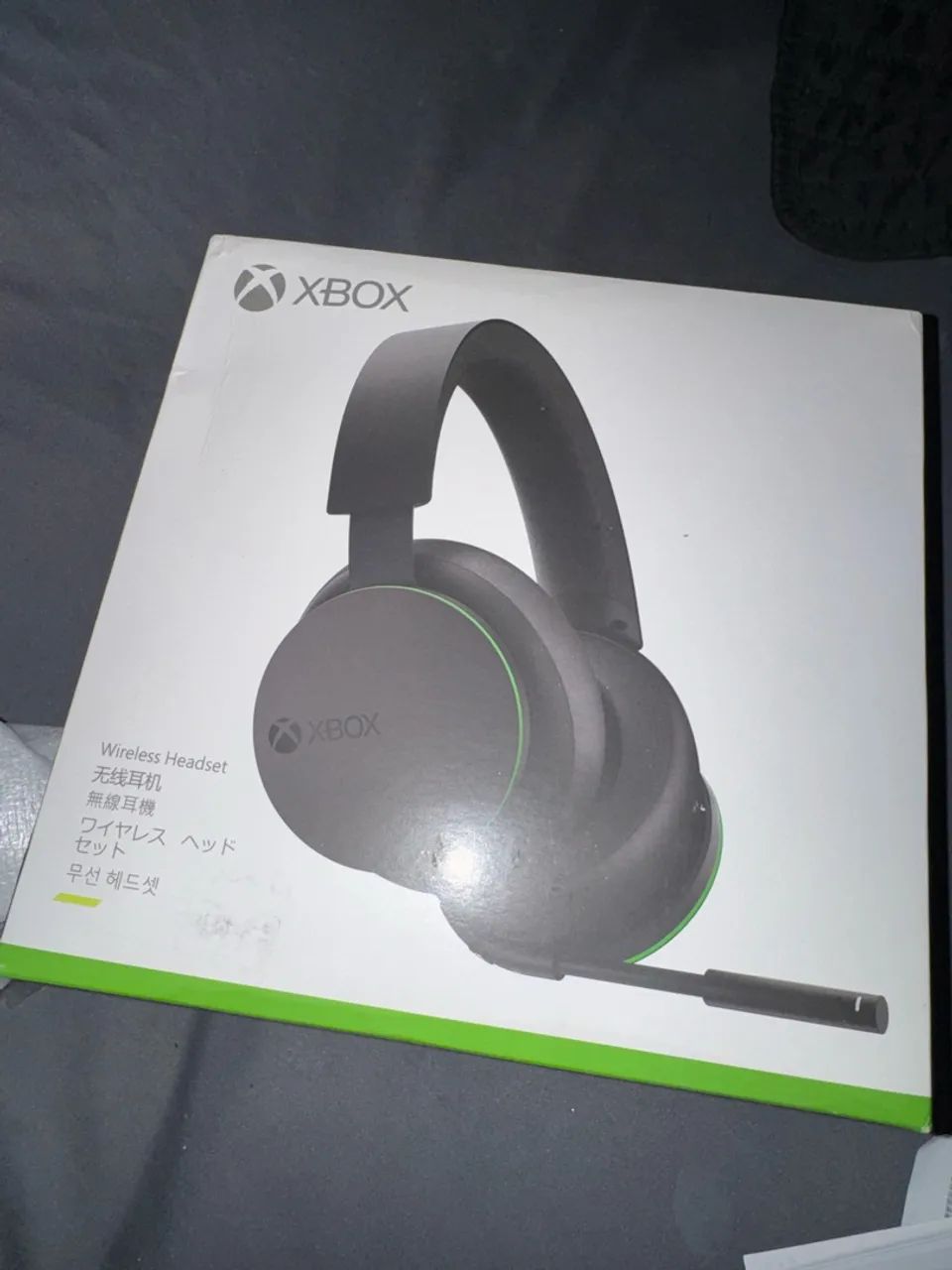 Fone de ouvido sem fio Microsoft Xbox