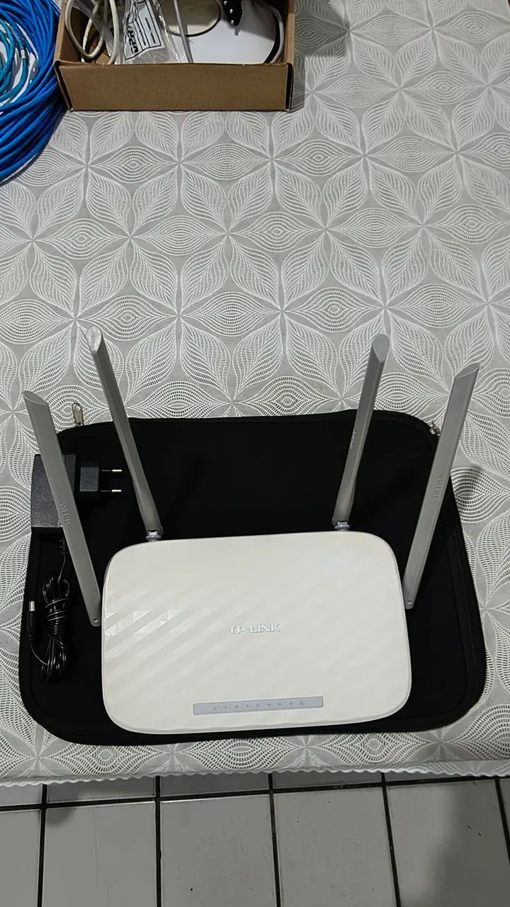 Kit Rede: UniFi AP (PoE 24V) + TP-Link AC900 + 10 Cabos Cat6 2,5m certificado + 25m Cat5e - Foto 4