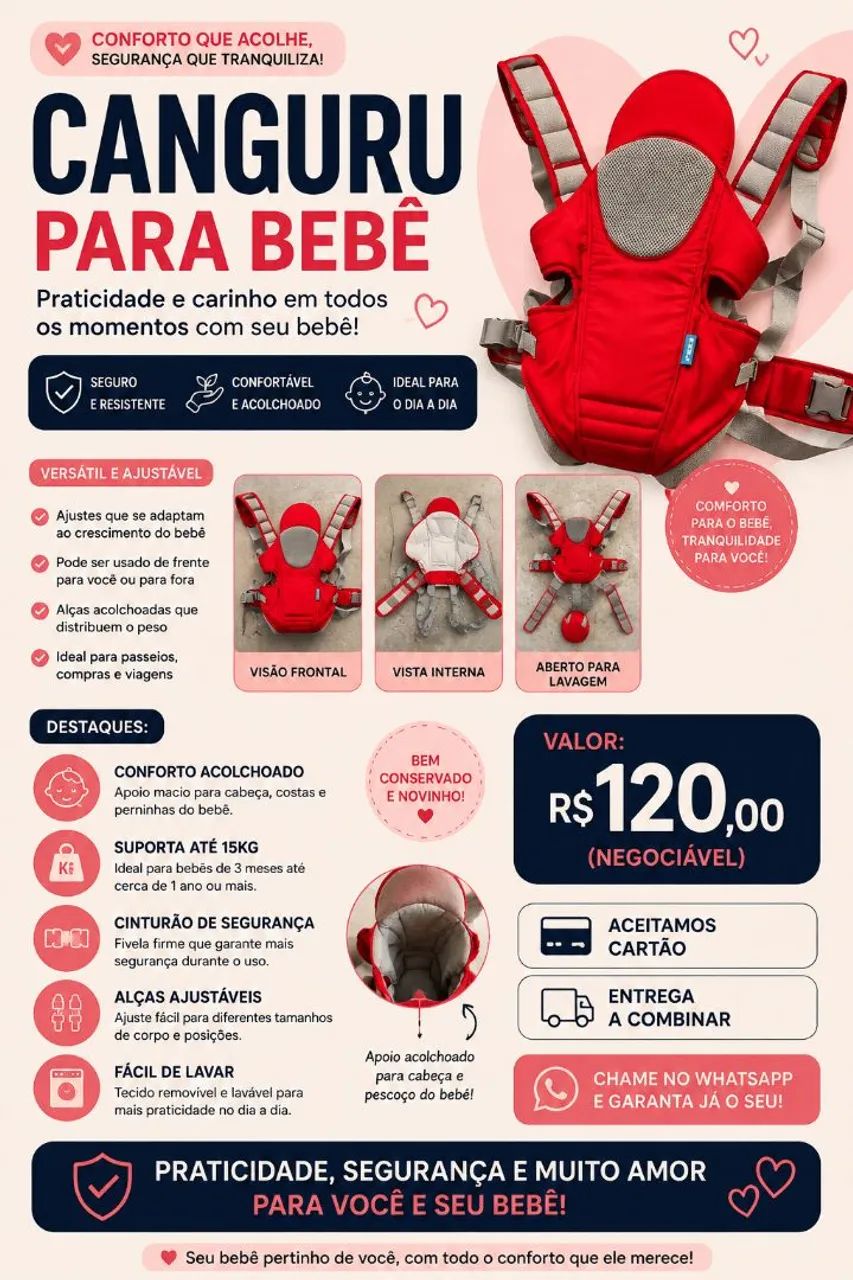 Canguru para Bebê