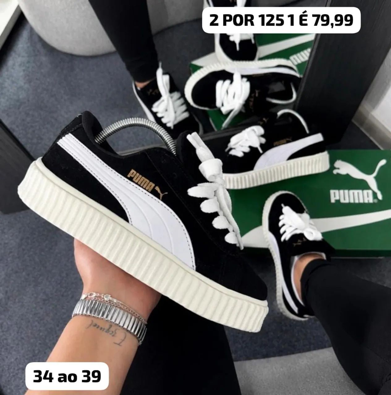 2 pares a partir de 105,00 - Foto 5