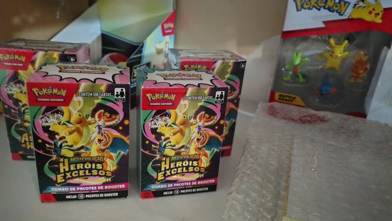 03 Mini Booster Box Heróis Excelsos Copag 