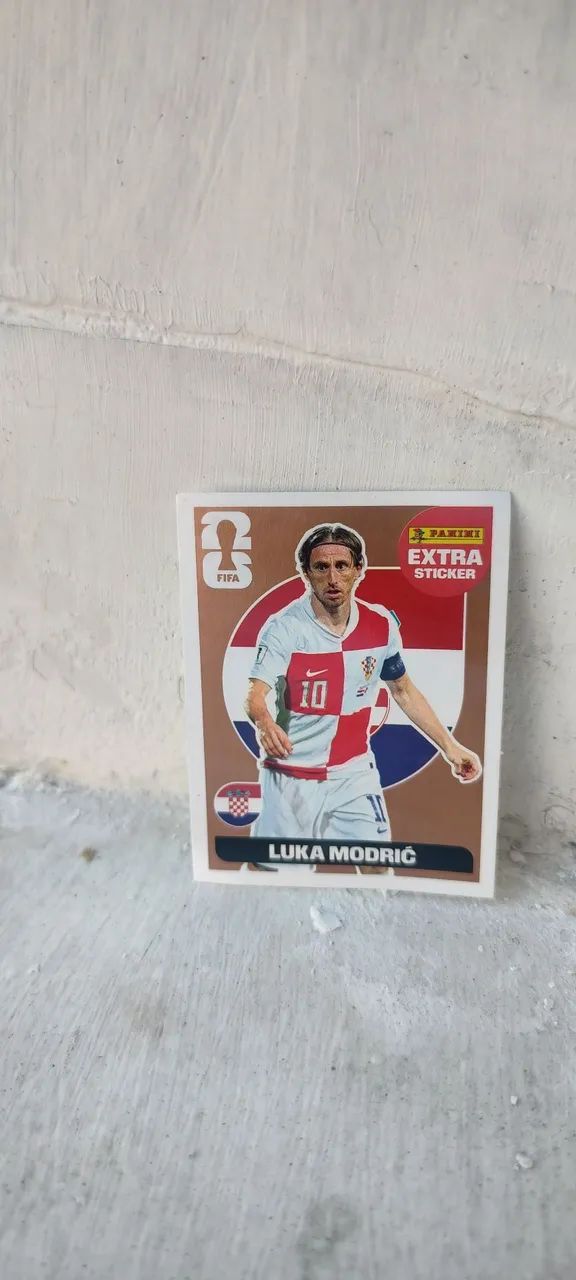 Figurinha Da Copa Bronze Luka Modric Copa 2026 - Foto 3