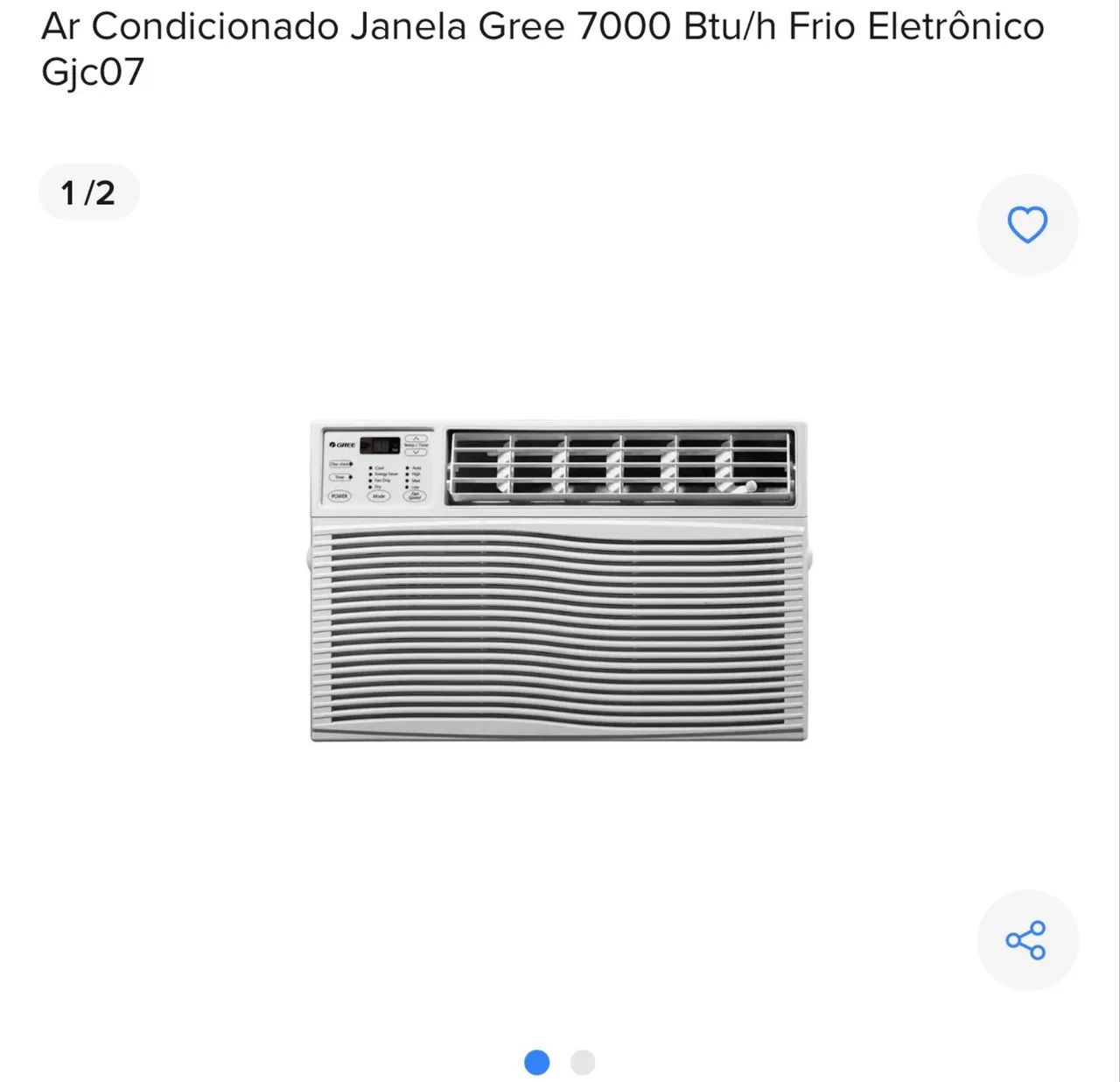 Ar condicionado gree 7000btus - Foto 4