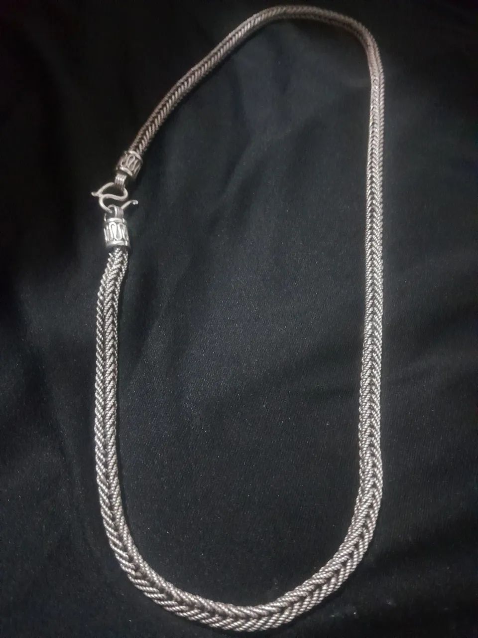 Corrente de prata indiana 