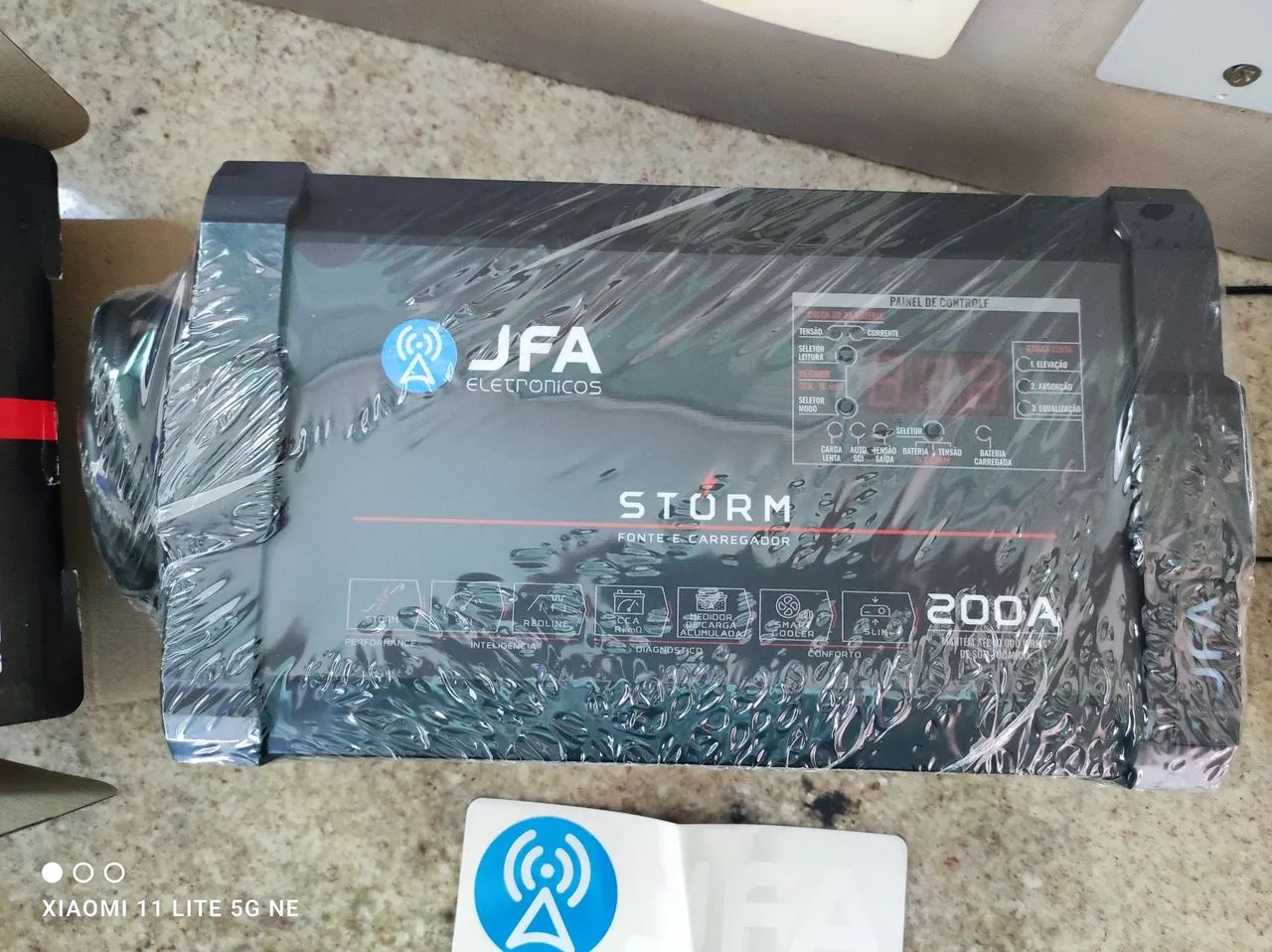 Fonte jfa storm 200amp - Foto 3