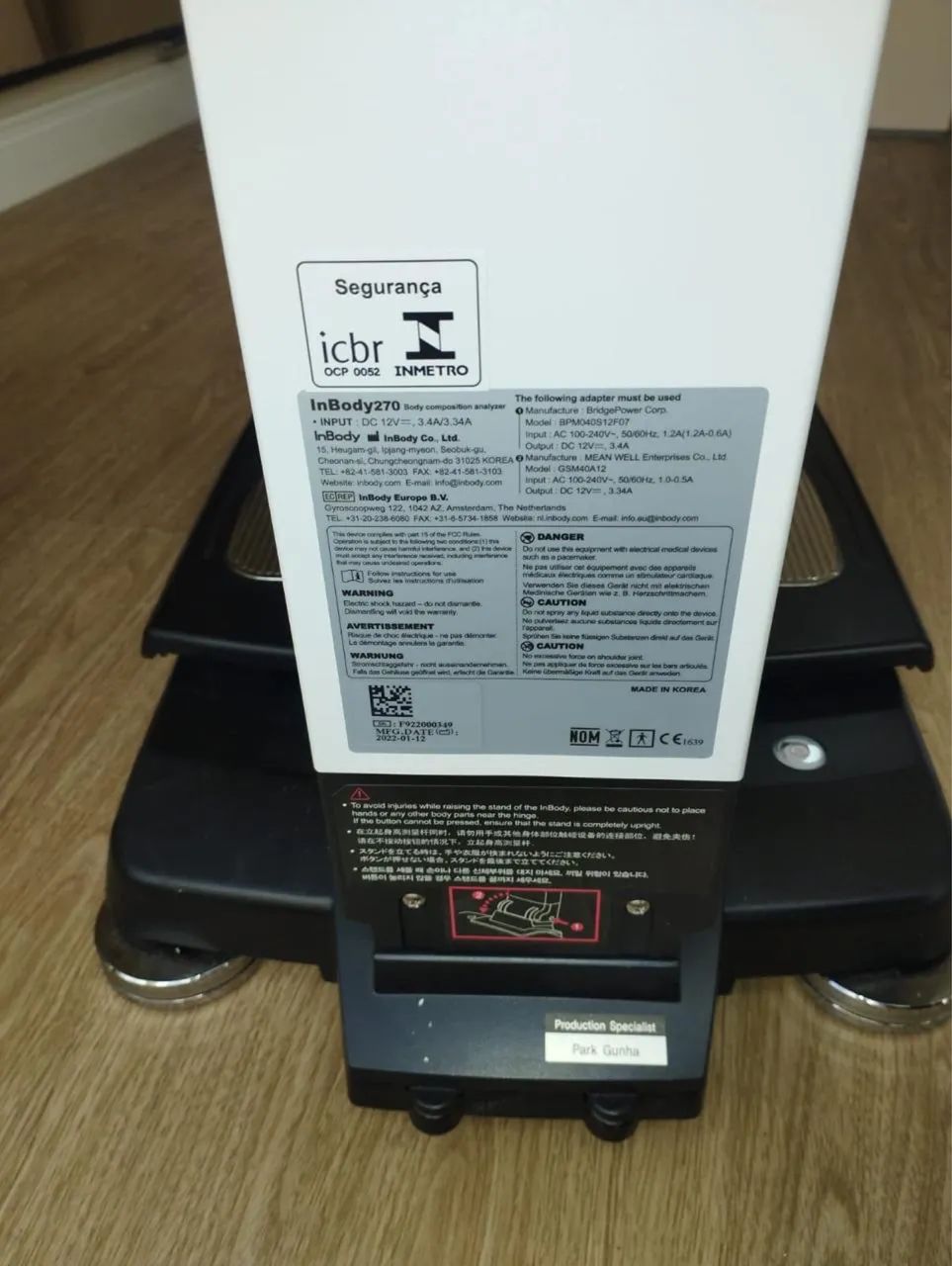 Bioimpedância InBody27O - Foto 2