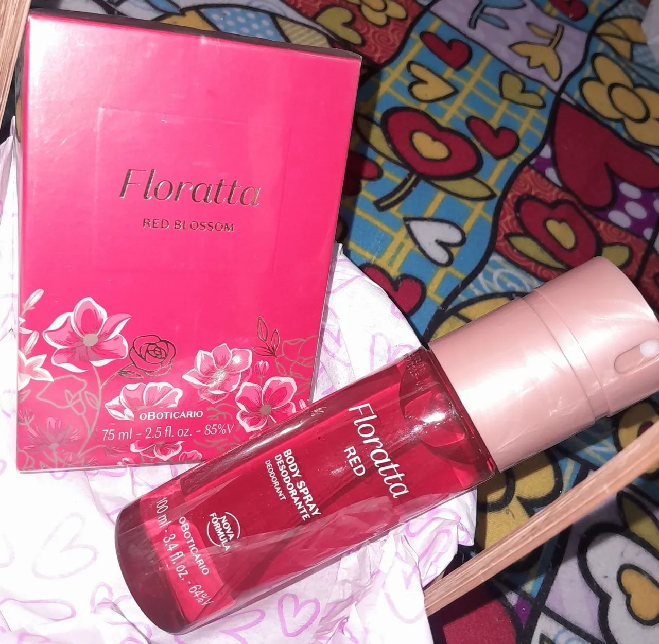 Kit floratta Red boticario