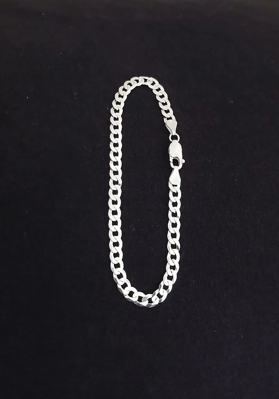 Pulseira Masculina de Prata 