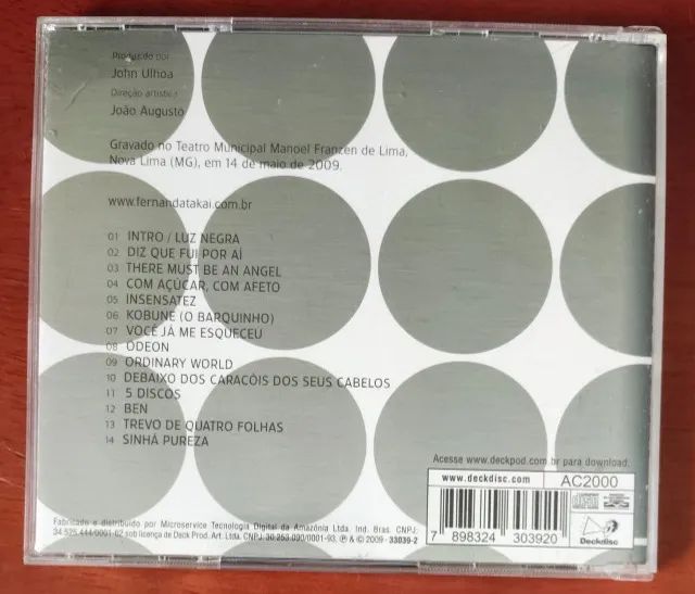 CD - Fernanda Takai - Luz Negra -2009 - Foto 3