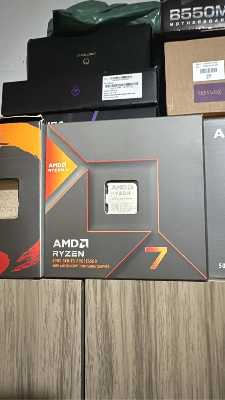  ryzen 7 8700g semi novo com caixa e cooler - Foto 3