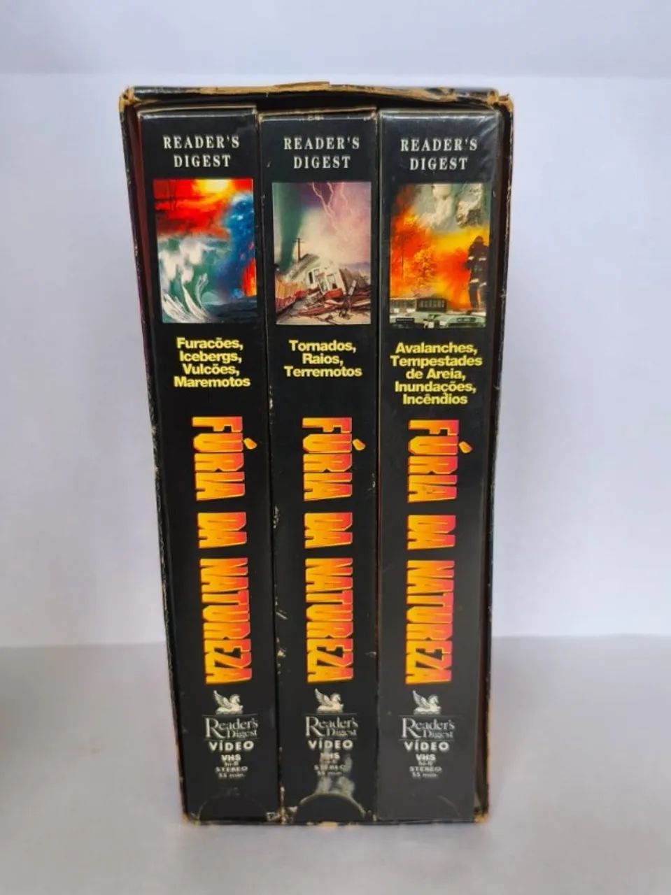 Box Coleção VHS Fúria da Natureza - Reader's Digest (1 Fita