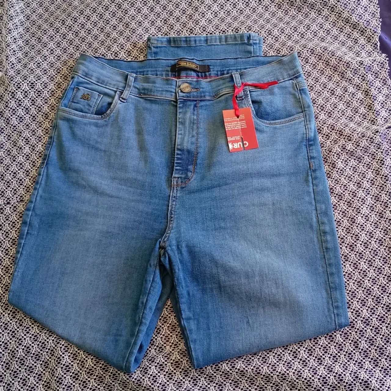 USADA CALÇA JEANS MASCULINA NR44 - Foto 2