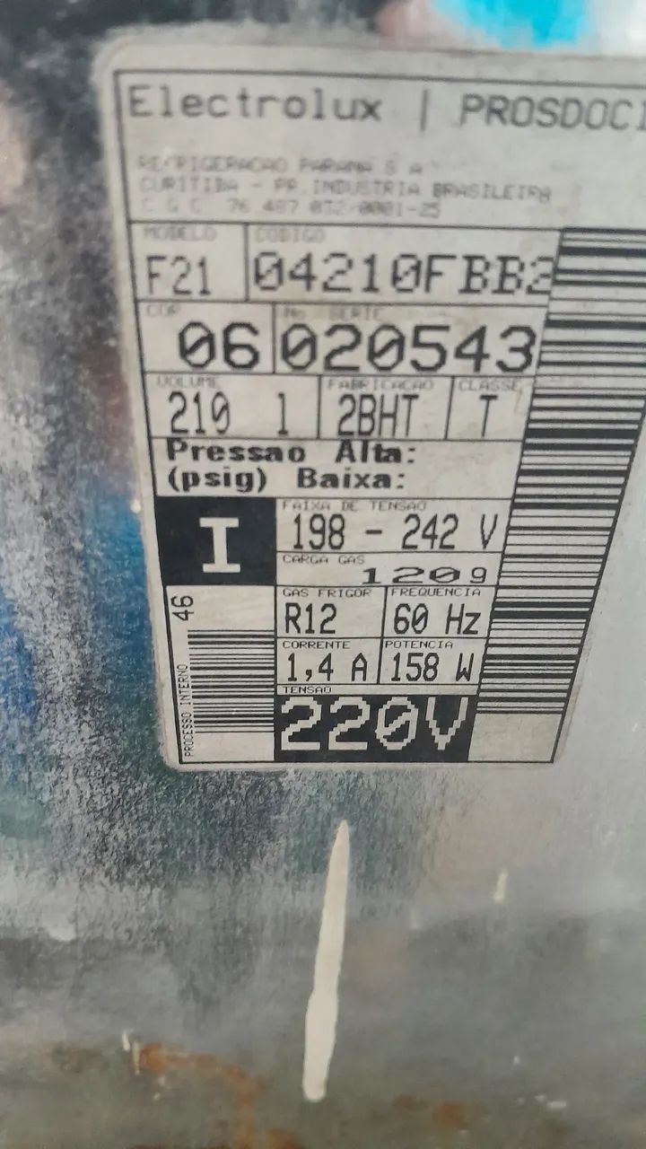 Freezer Electrolux vertical  - Foto 3