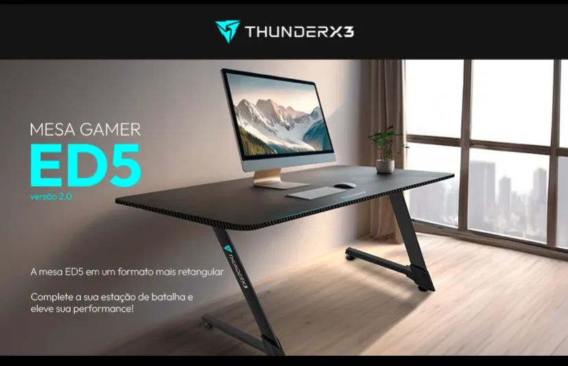 Mesa gamer thunder x3 - Foto 2
