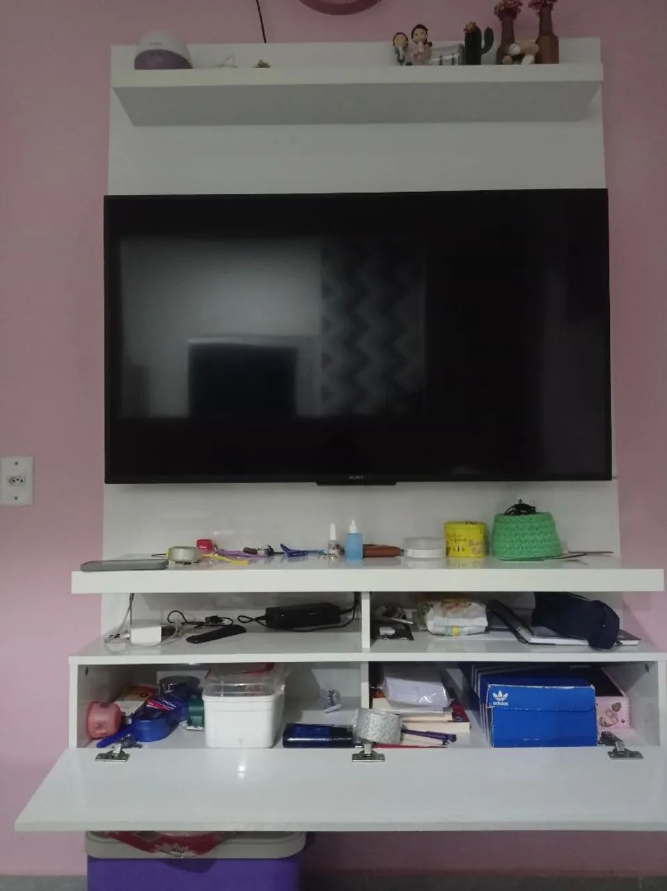 Rack com painel branco  - Foto 3