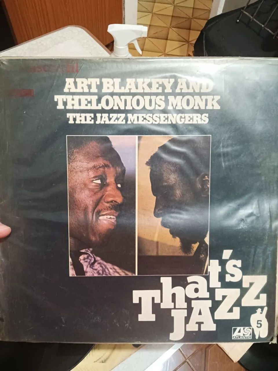 LP disco de vinil art Blakey and thelonious monk jazz messengers