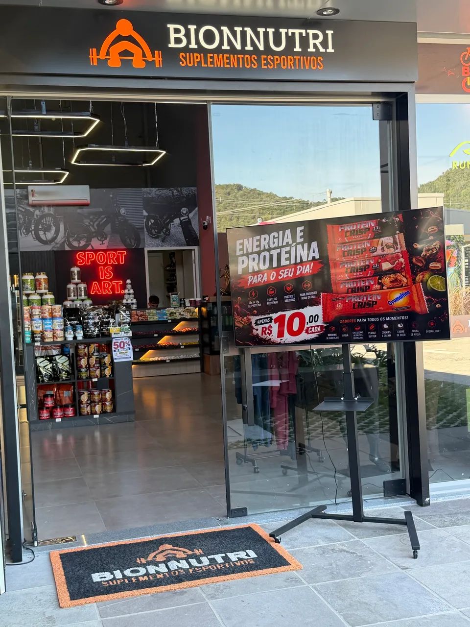 Loja Suplementos Esportivos 