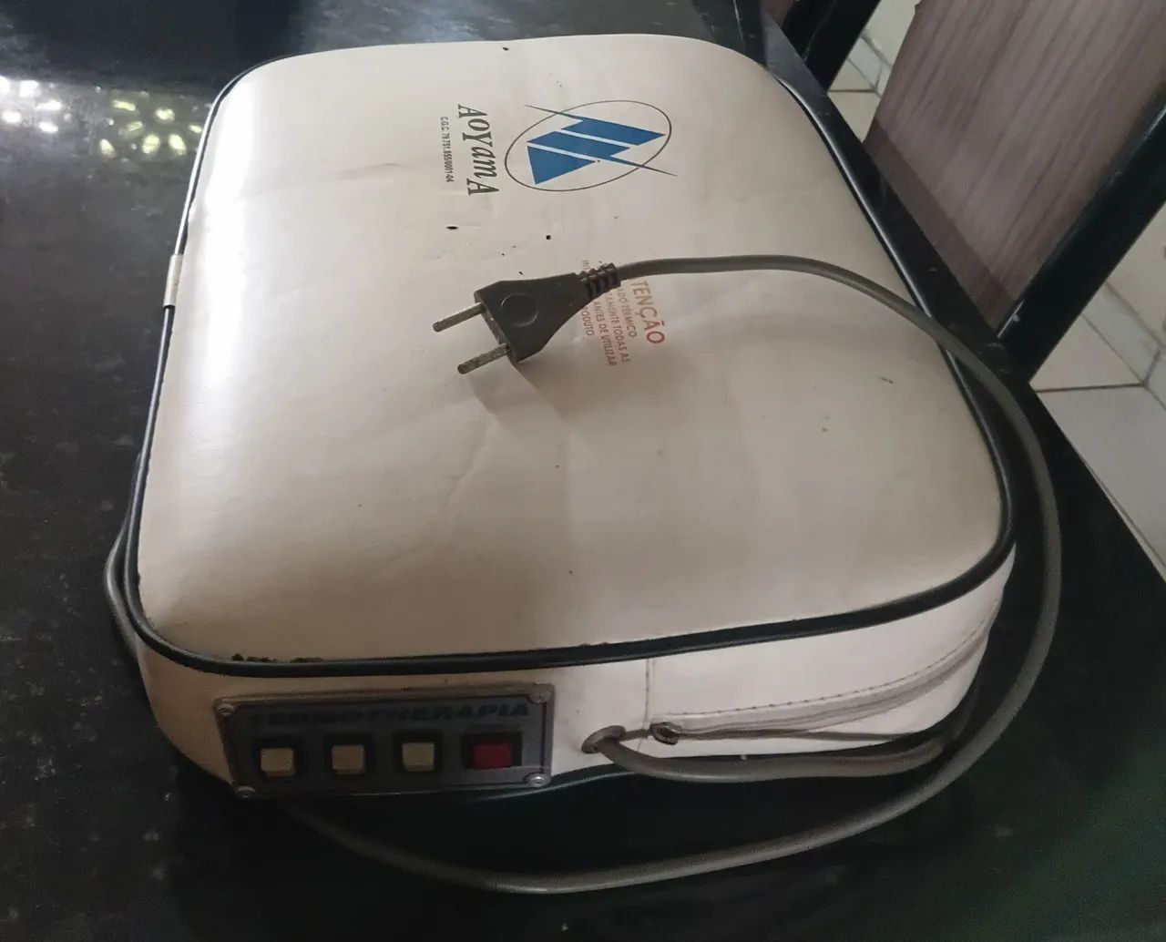 Almofada Massageadora Aoyama Termotherapia Semi-nova No Precinho 
