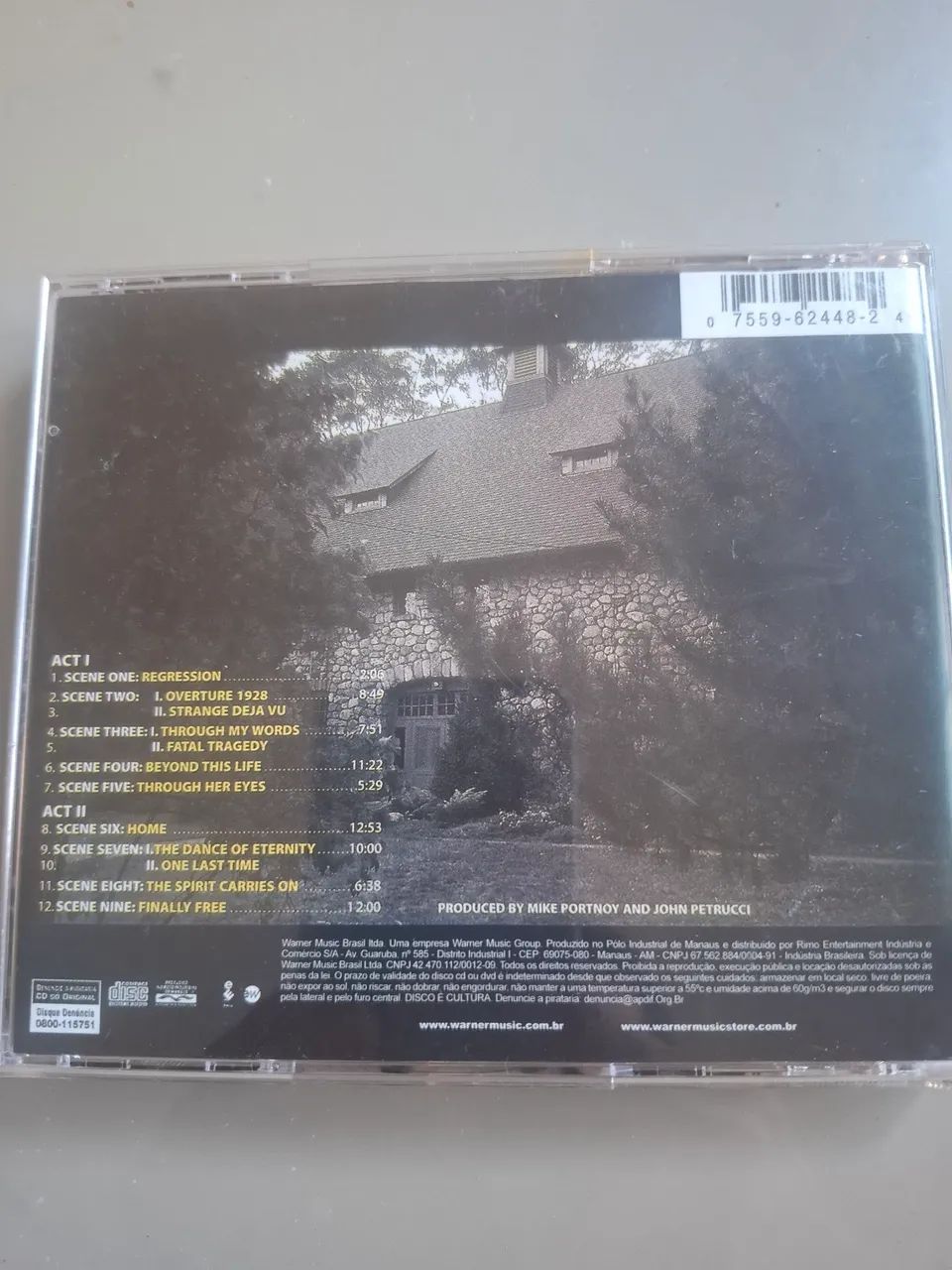 CD dream theater Metrópolis Pt 2 - Foto 4