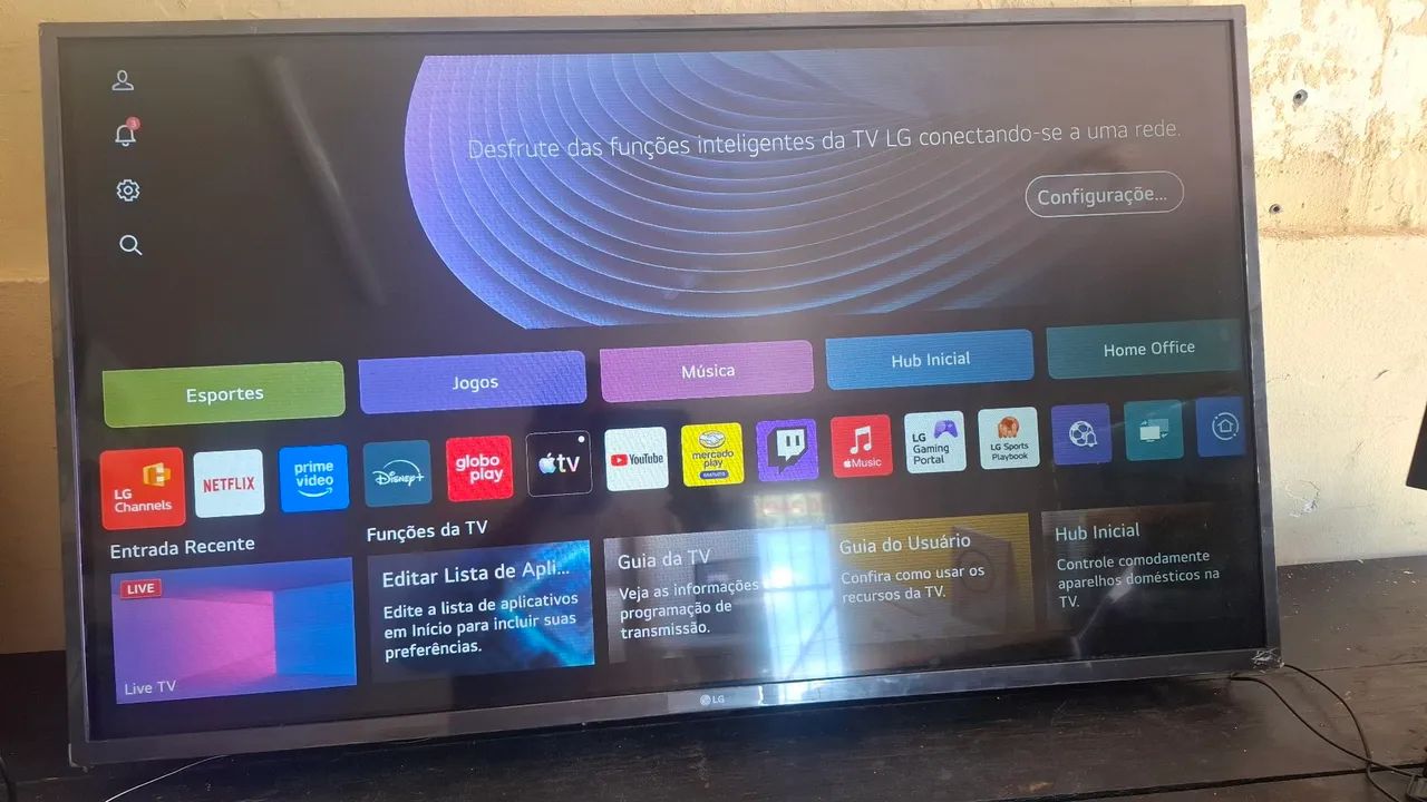Televisão 43" Smart LG 