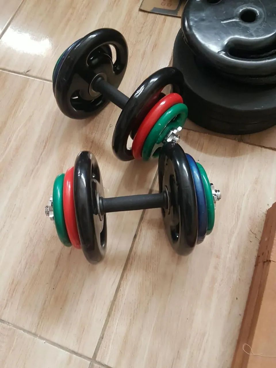 Kit halteres anilhas - Foto 3