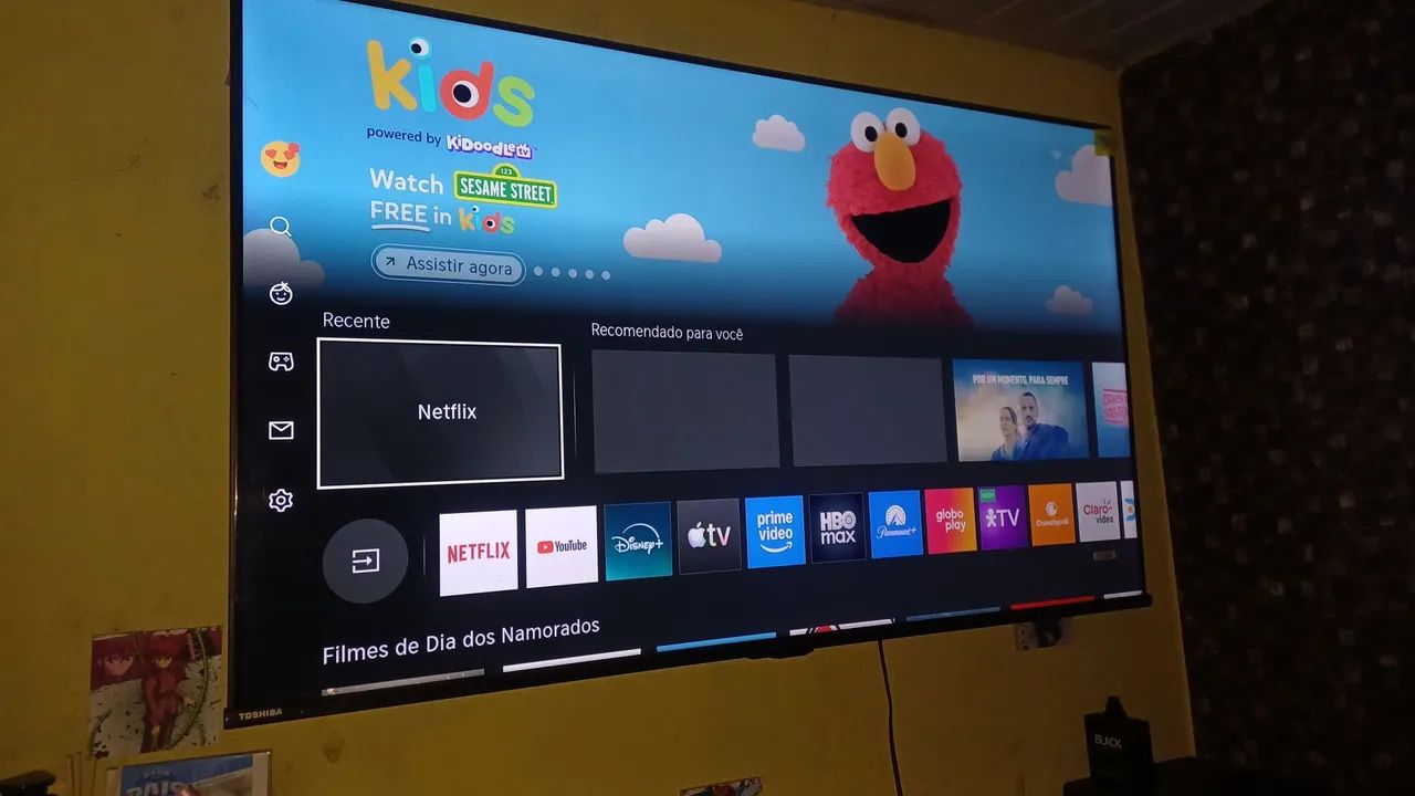 TV toshiba 50 polegadas seminova 