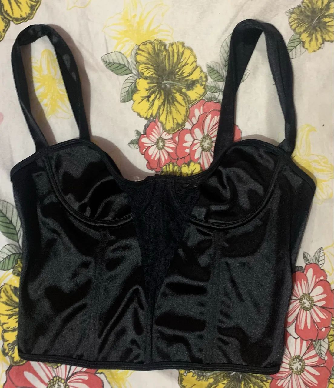 Corset acetinado Shein - Foto 5
