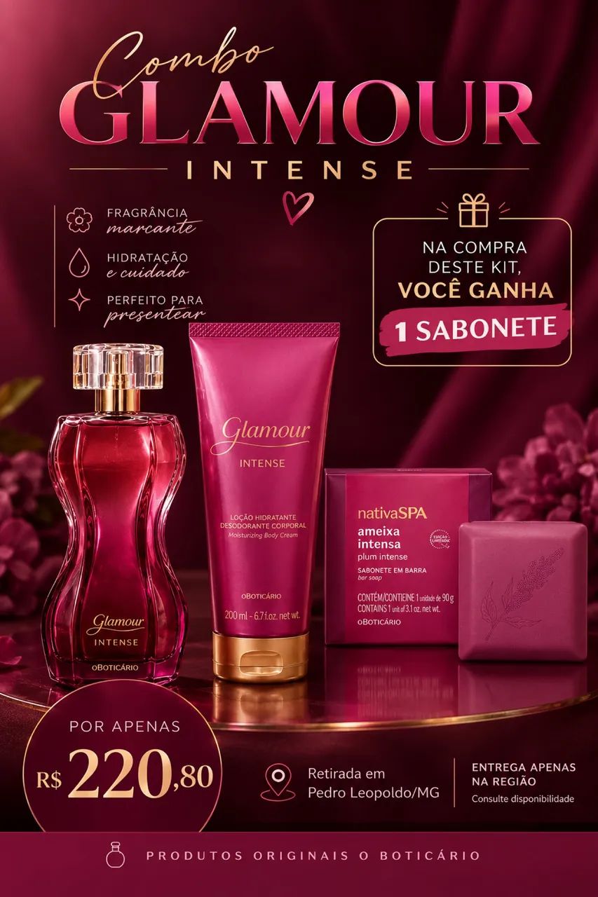 Combo Glamour intense 