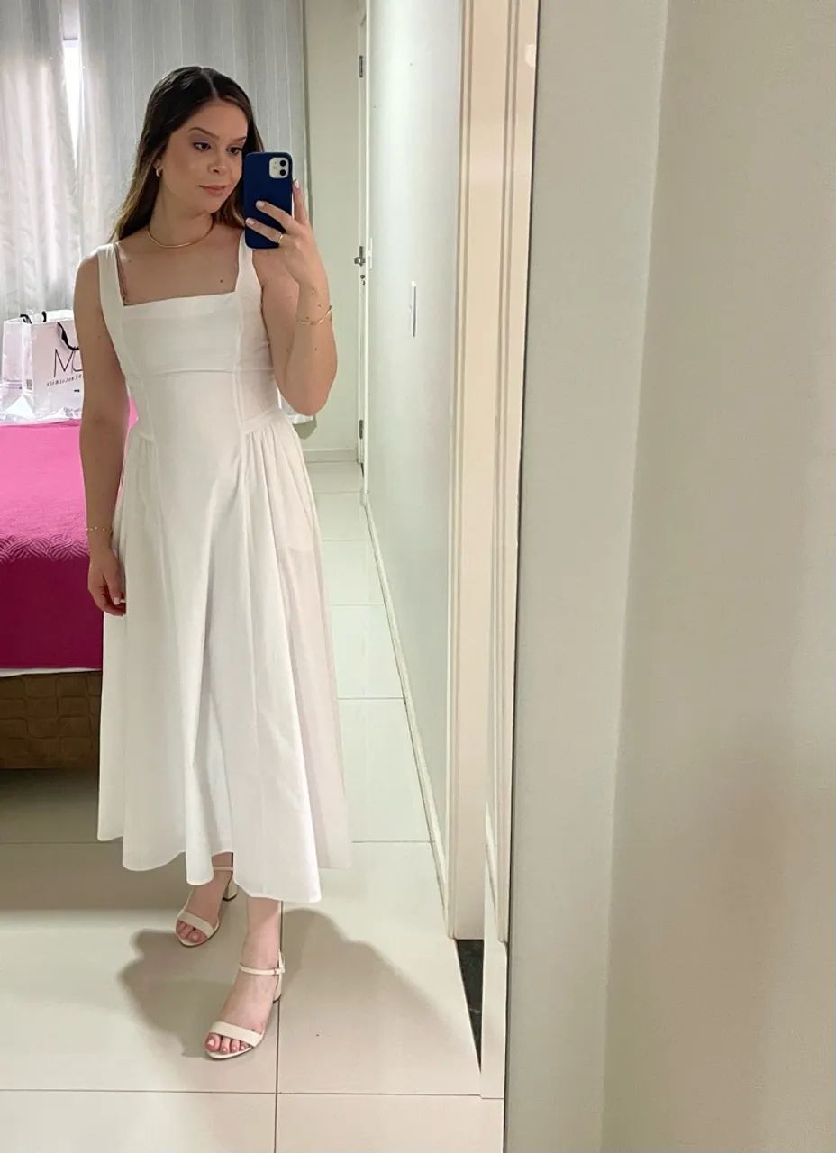 Vestido off white 