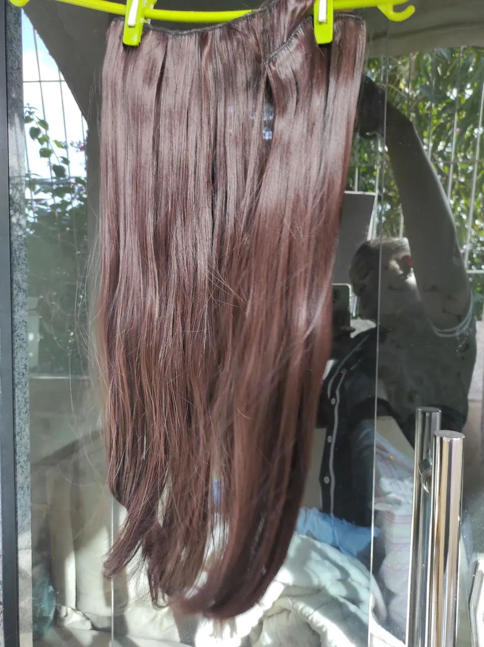 Aplique Tic Tac de Cabelo Orgânico Liso  - Foto 4