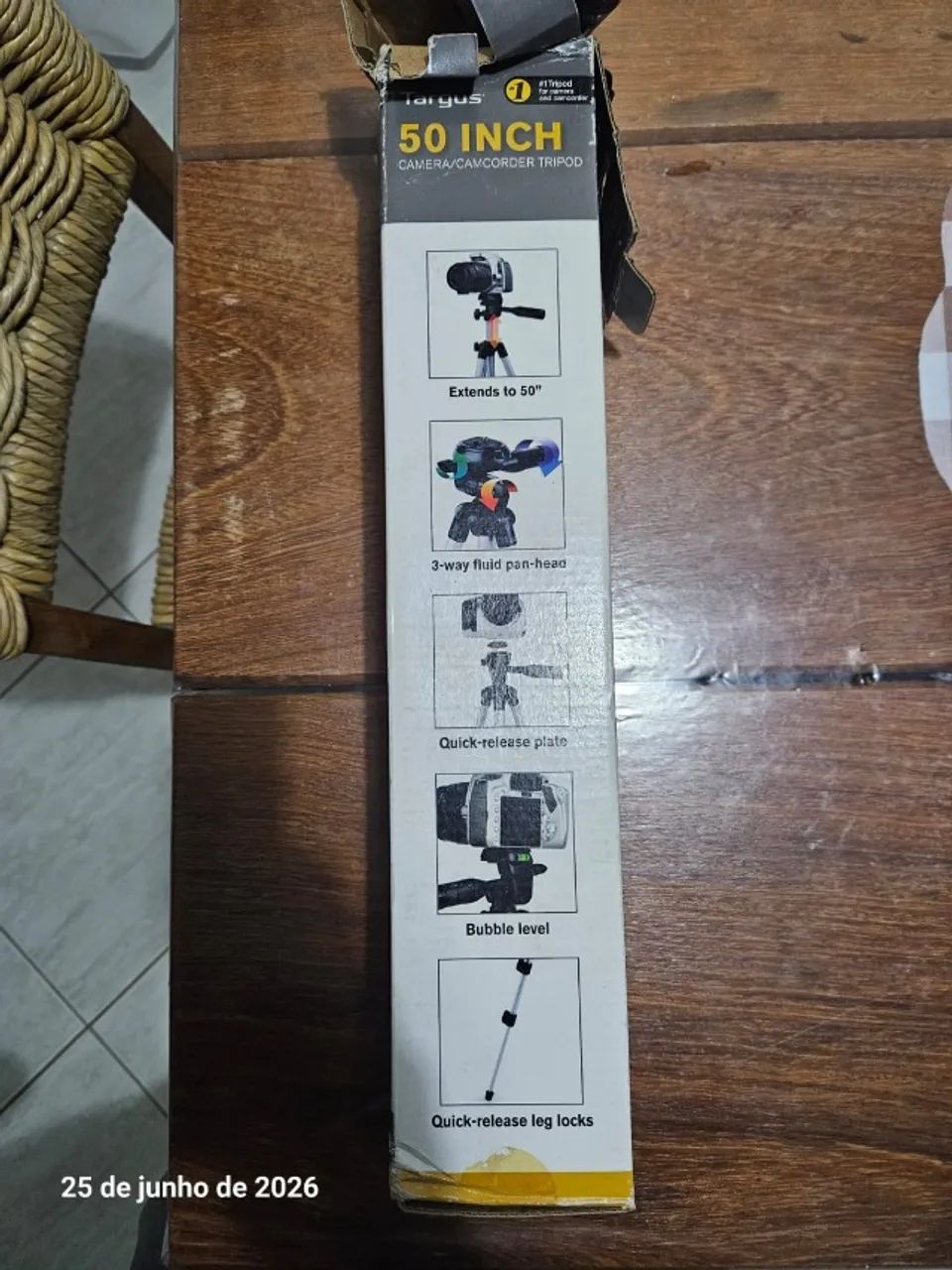 Tripé para câmera - Foto 3