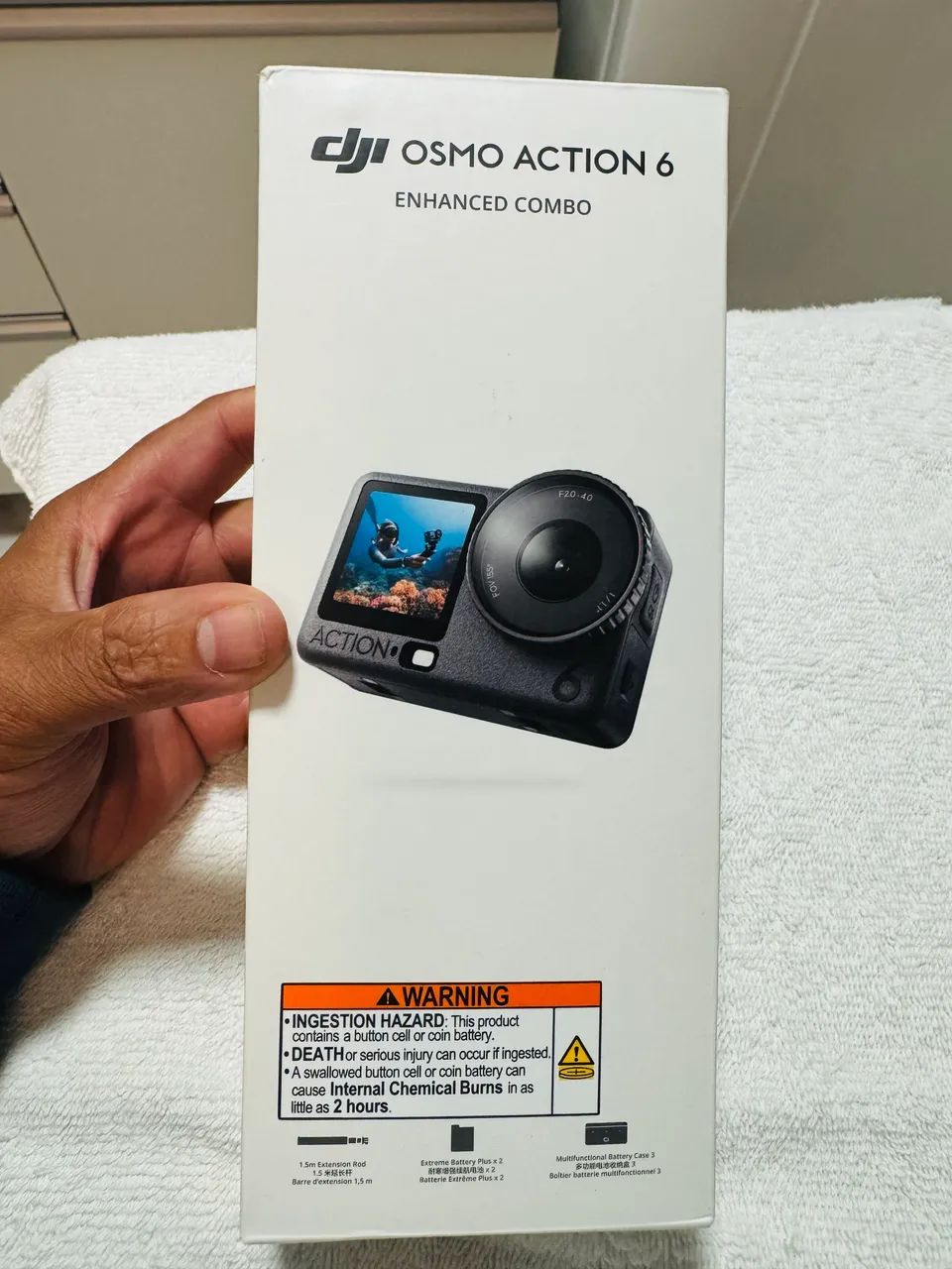 Dji osmo action 6 (lacrada )