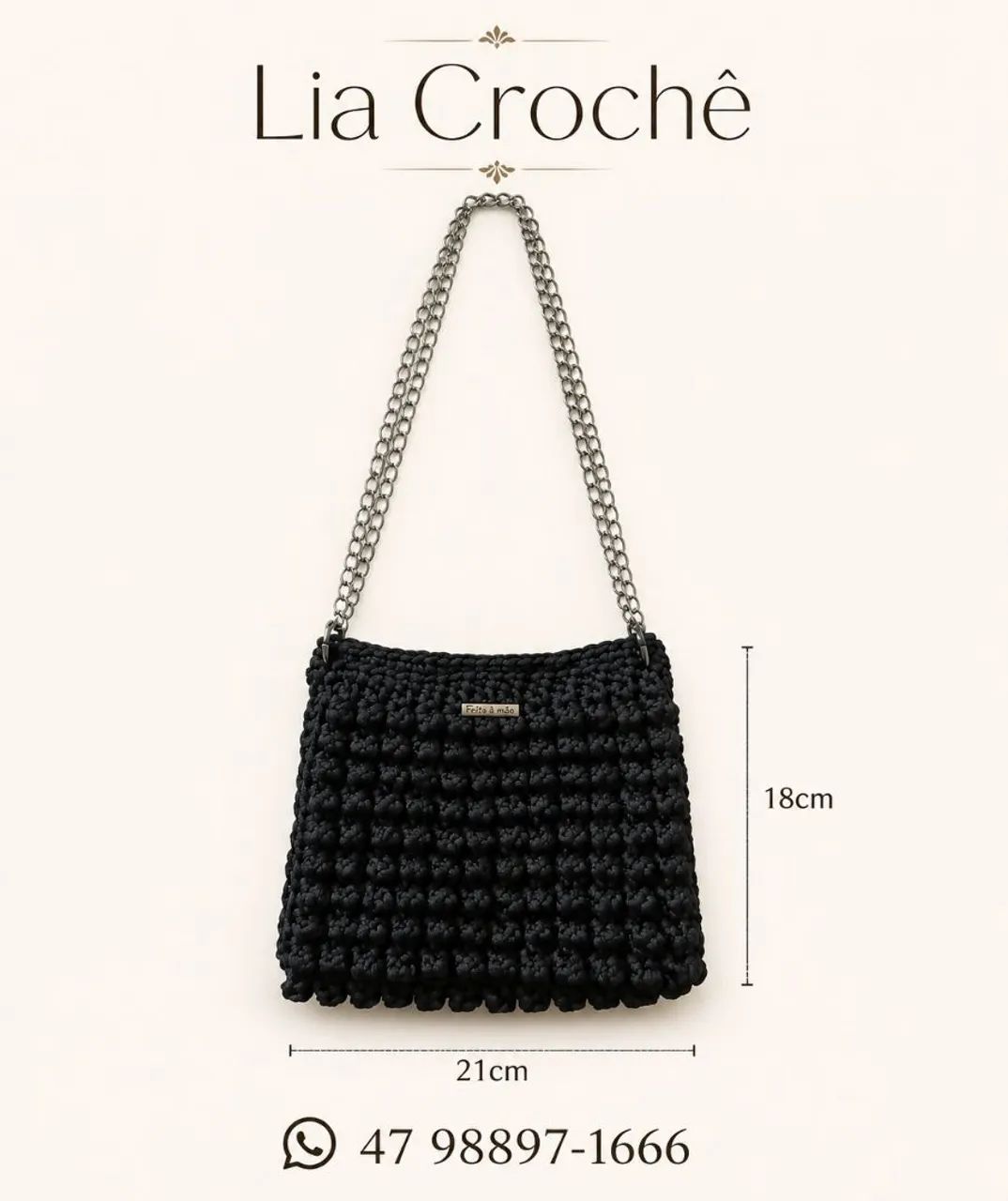 Bolsa de crochê 
