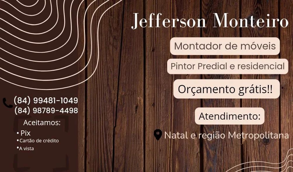 Montagens, móveis , pintura *