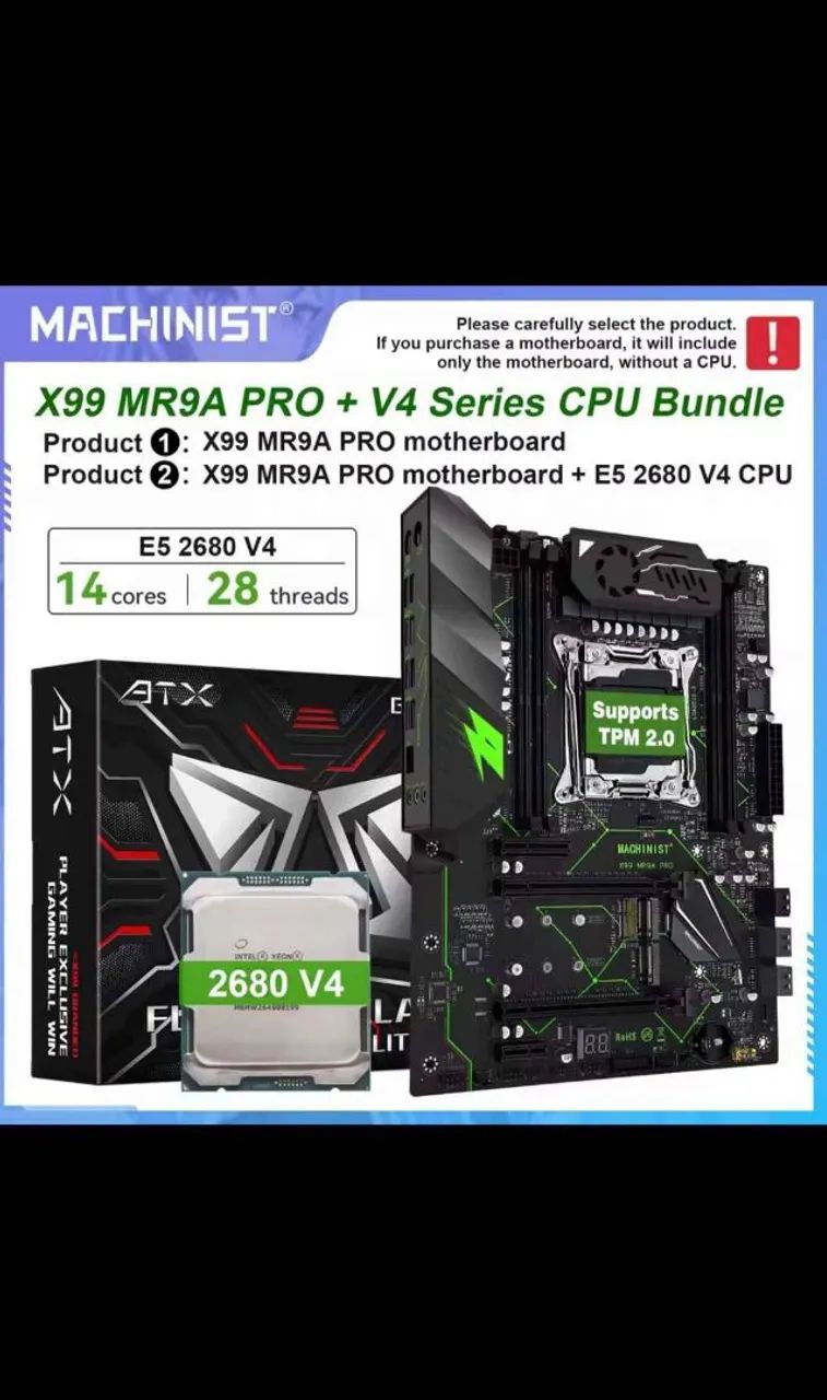 Vendo kit xeon
