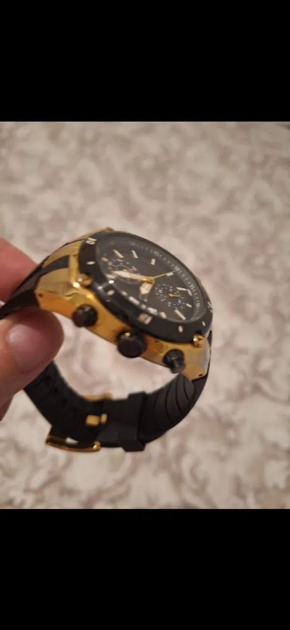 Vendo relógio orient pulseira de silicone  - Foto 4
